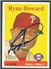 Ryan Howard Signed 2007 Topps Heritage on Sportscollectors.Net