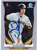 Dylan Davis '14 Bowman Chrome in blue sharpie on Sportscollectors.Net