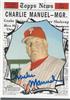 Charlie Manuel on Sportscollectors.Net