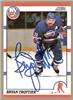Bryan Trottier auto'd 1990-'91 Score #270 on Sportscollectors.Net