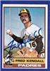 Fred Kendall - 1976 Topps - SanDiego Padres on Sportscollectors.Net