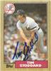 Tim Stoddard 1987 Topps on Sportscollectors.Net