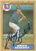 Bruce Benedict 1987 Topps on Sportscollectors.Net