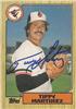 Tippy Martinez 1987 Topps on Sportscollectors.Net