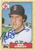 Bob Stanley 1987 Topps on Sportscollectors.Net