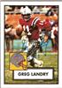 Greg Landry auto'd 5 x 7 on Sportscollectors.Net