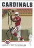 Larry Fitzgerald on Sportscollectors.Net