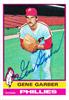 Gene Garber '76 Topps in blue sharpie on Sportscollectors.Net