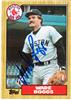 Wade Boggs 1987 Topps in blue sharpie on Sportscollectors.Net