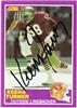 Keena Turner '89 Score Supplemental in black sharpie on Sportscollectors.Net