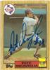 Pete Incaviglia 1987 Topps on Sportscollectors.Net