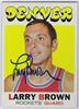 1971 Topps Larry Brown on Sportscollectors.Net