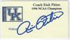 1996 - Rick Pitino on Sportscollectors.Net