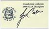 1999 - Jim Calhoun on Sportscollectors.Net