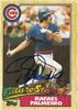Rafael Palmeiro 1987 Topps on Sportscollectors.Net