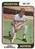 Dave Campbell 1974 Topps on Sportscollectors.Net