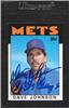 WS CHAMPS 1986 Topps Davey Johnson on Sportscollectors.Net
