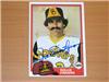 Rollie Fingers autographed 1981 Topps card on Sportscollectors.Net