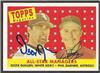 Ozzie Guillen Phil Garner Signed 2007 Topps Heritage on Sportscollectors.Net