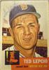 1953 Topps Ted Lepcio on Sportscollectors.Net