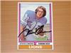 Steve Owens autographed 1974 Topps card on Sportscollectors.Net