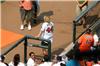 Gina in Dugout on Sportscollectors.Net