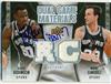 2009/10 Upper Deck Dual Game Materials Jersey David Robinson Ginobili on Sportscollectors.Net