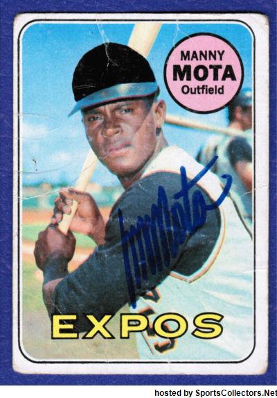  1975 Topps # 414 Manny Mota Los Angeles Dodgers